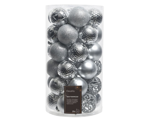 Kugeln bruchfest 37er silber 6cm