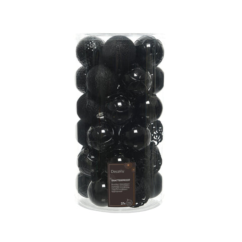 Kugeln bruchfest 37er schwarz 6cm