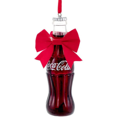 4.5"COCA COLA BOTTLE W/TAG ORN.