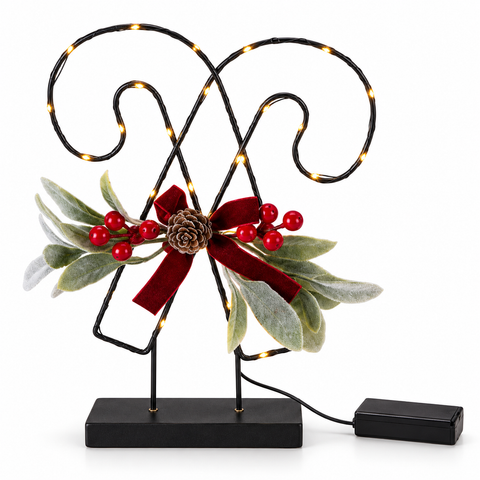LED Glocke Zuckerstange 31cm