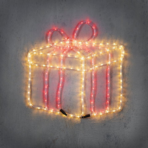 Wand deko Geschenk gelb 156 led IP44 adapter included RC - l60xb2xh59cm