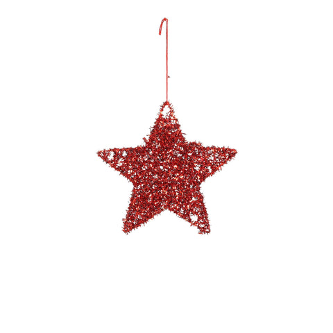 Ornament Stern rot - d15cm