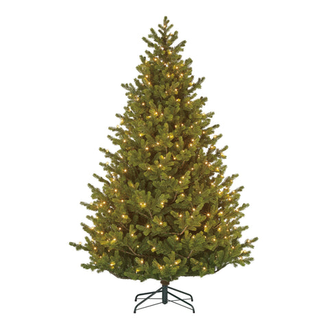 Monterey Weihnachtsbaum gruen warm weiss 260L TIPS 2350 und Timer & Dimmer - h185xd127cm