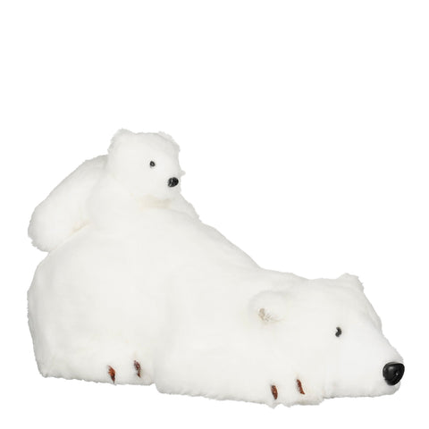 Dekoration Eisbear weiss - l39xb19xh21cm