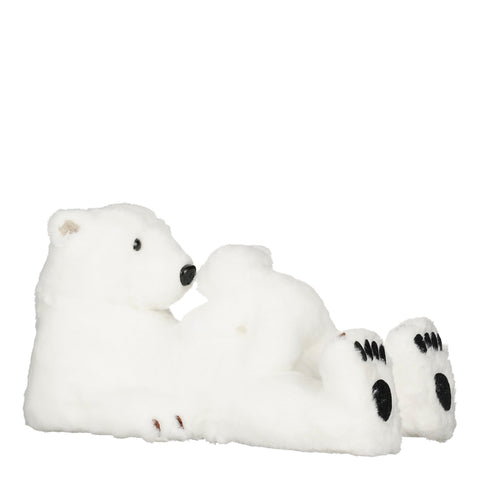 Dekoration Eisbear weiss - l37xb21xh20cm