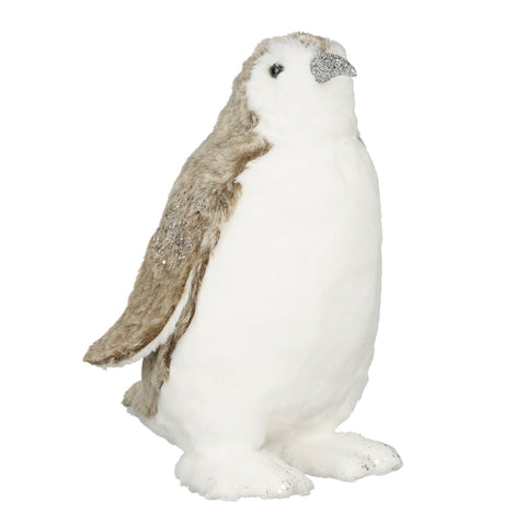 Dekoration Pinguin h.grau - l24xb28xh29cm