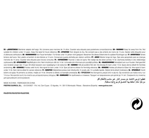 Halloween Camouflage-Stoff 180x70 cm Halloween Fiestas Guirca