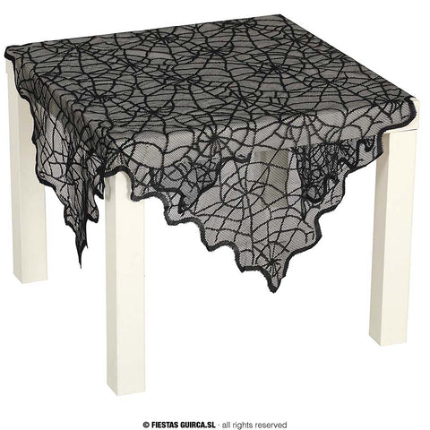 Halloween Tischdeko Spinnennetz 100x75 cm Halloween Fiestas Guirca