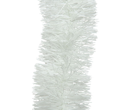 Lametta Girlande winterweiß 10x270cm