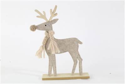 Filz Hirsch m Schal S – Lifestyle Home & Garden