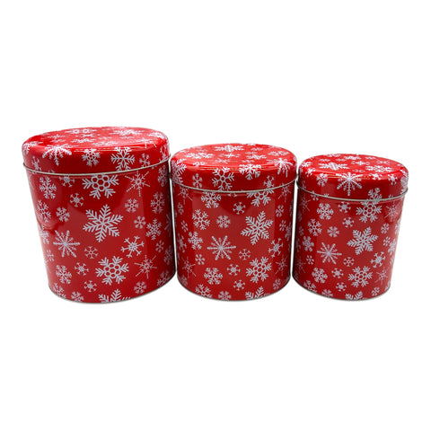 Gebäckdose Winterlich rot – Lifestyle Home & Garden
