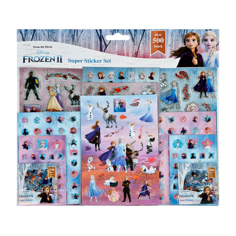 Frozen Aufkleber-Set 500 Stk. Haushalt Textiltrade
