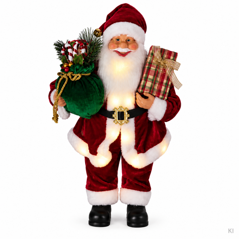 LED Weihnachtsmann 30x20x60 cm