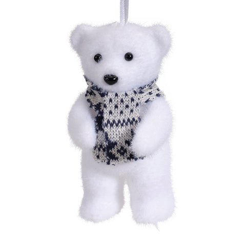 Anhänger Bär weiß 11.5x6.3x7.5cm