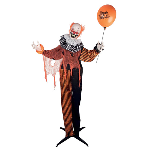 Animierter Clown 166 cm