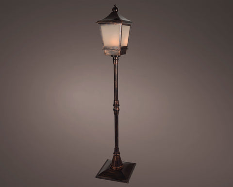 LED Straßenlaterne Outdoor antikmessing 37.5x37.5x185cm