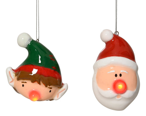 LED Kugel Santa Elf 9x5.4x9.5cm