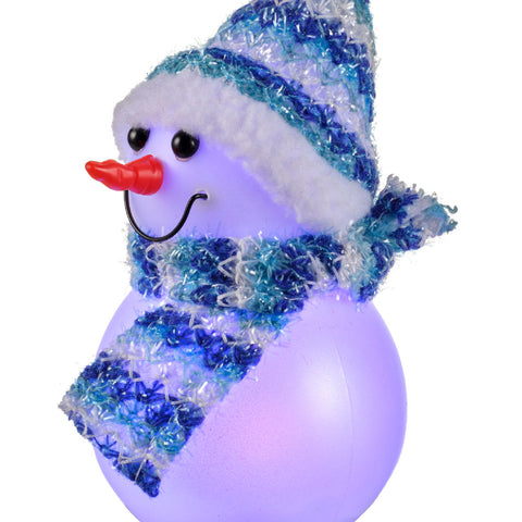 LED Figur Schneemann Farbwechsel 6.5x11cm