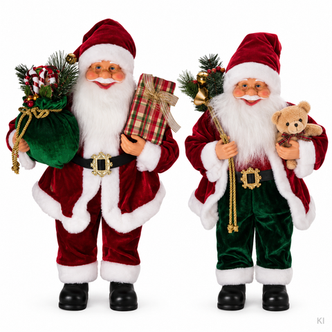 LED Weihnachtsmann 30x20x60 cm