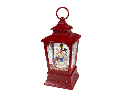 LED Wassersprenkler rot warmweiße LED 11.5x11.5x24cm