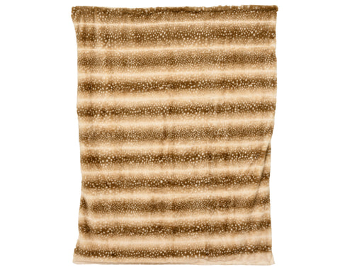 Kuscheldecke Reh braun 170x130x1cm