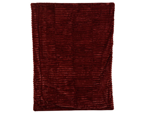 Kuscheldecke maroon 170x130x1cm