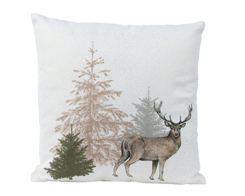 Kissen Wald natural 45x45x10cm