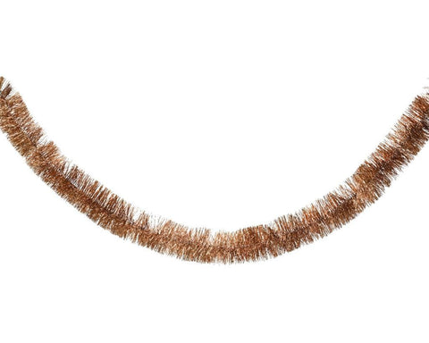 Lametta Girlande espressobraun 7x270cm
