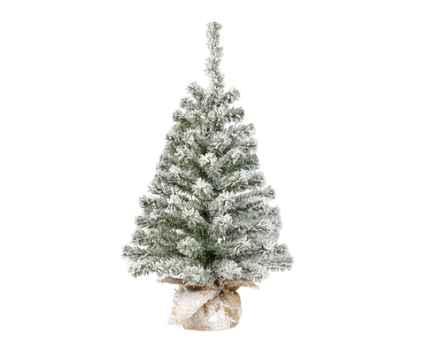 Imperial Mini-Baum beschneit grün weiß 41x75cm