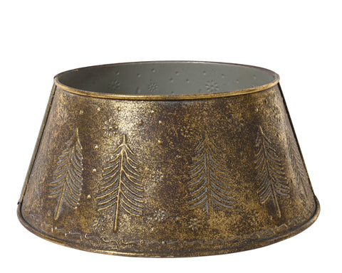 Baumring Eisen D: 57cm bronze antik 57x25cm
