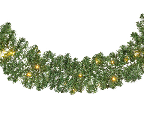 LED Girlande Imperial Outdoor grün warmweiße LED 25x270cm