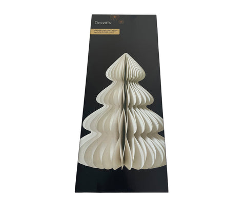Baum Papier weiß 48x60cm