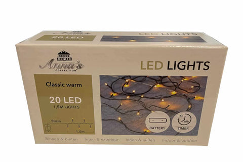 Annas Col. LED-Kette 20 LED 1.5 m