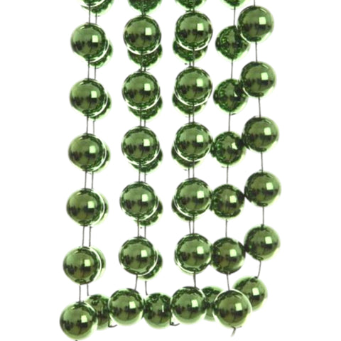 Perlenkette XXL piniengrün 2x270cm