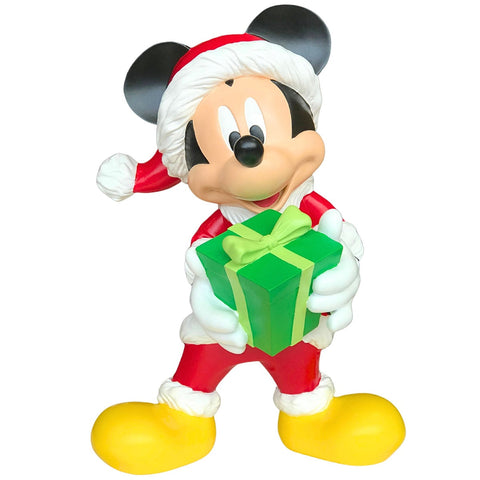 3D Seasonal Statue Mickey with present