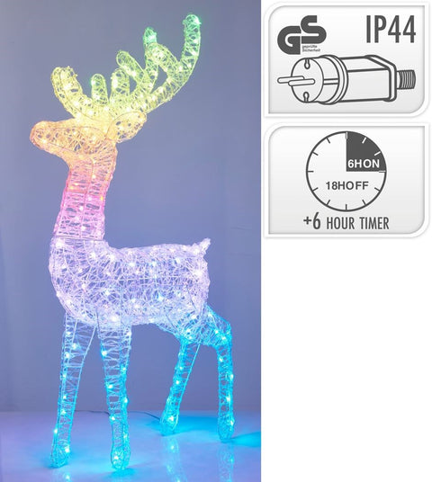 Rentier 120cm Akryl 165led