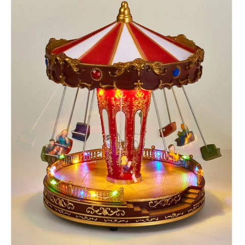 Weihnachtsszene Karusell 27cm