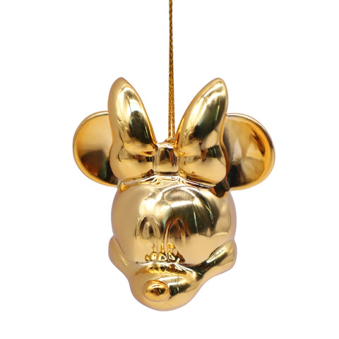 3D ornament Minnie gold head