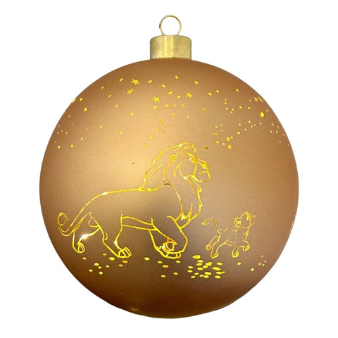Lighted bauble the Lion King big