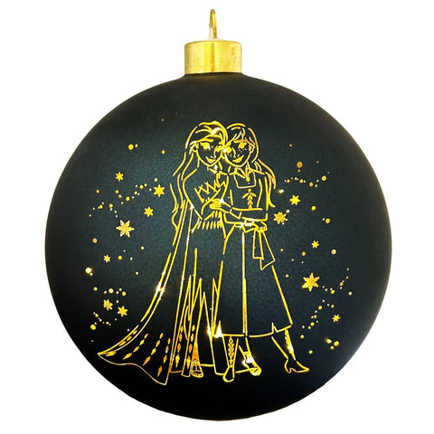 Lighted bauble Frozen big