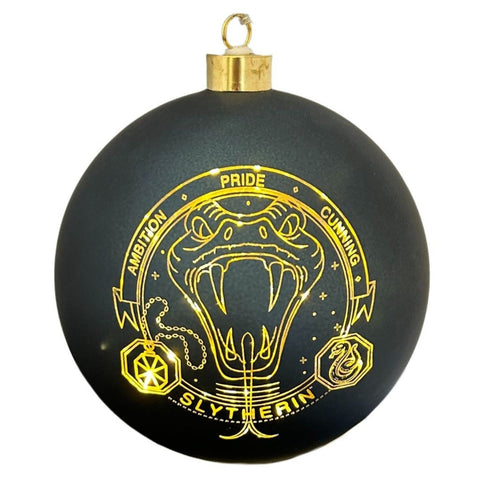 Lighted bauble Harry Potter Slytherin big
