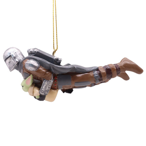 3D ornament Mandalorian & Grogu