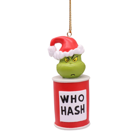 3D ornament the Grinch Who Hash