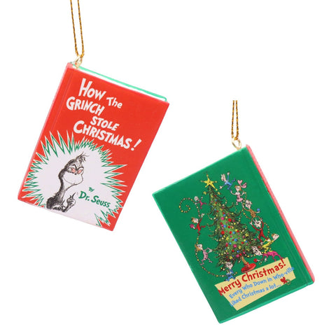 3D ornament the Grinch book