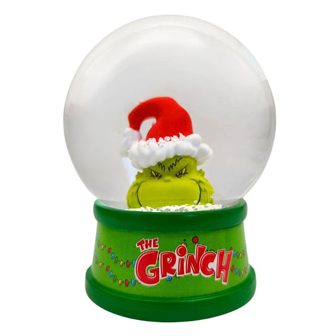 Snowglobe small the Grinch face