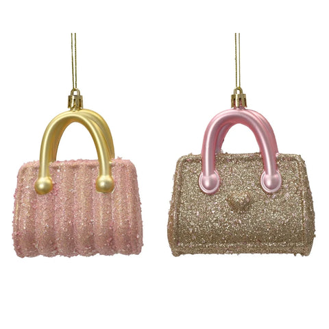 Handtasche bruchfest rosa-lachs farbe (n) 9x4x10.3cm