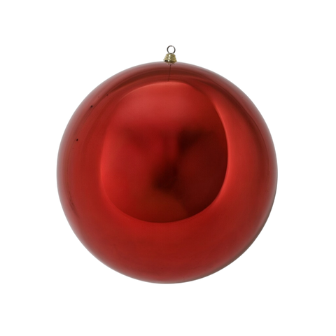 Kugel XXL bruchfest weihnachtsrot 60cm