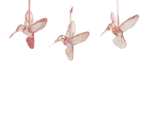 Kolibri bruchfest rosa 9.5x7.1x9cm