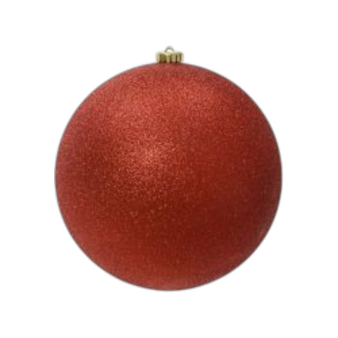 Kugel XXL bruchfest weihnachtsrot 20cm