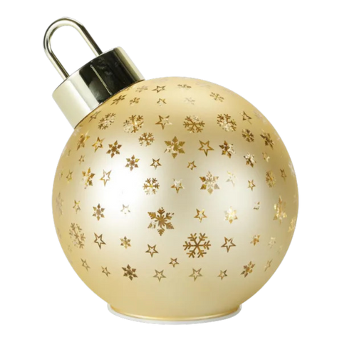 Weihnachtskugel LED 15cm 2sort
